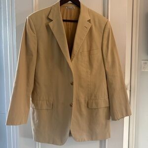 Belvest Bespoke Tailored 100% Cotton Summer Blazer